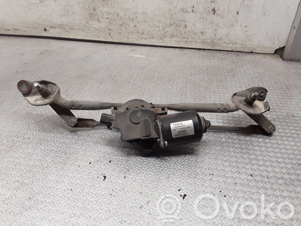 Toyota Corolla Verso AR10 Tiranti e motorino del tergicristallo anteriore