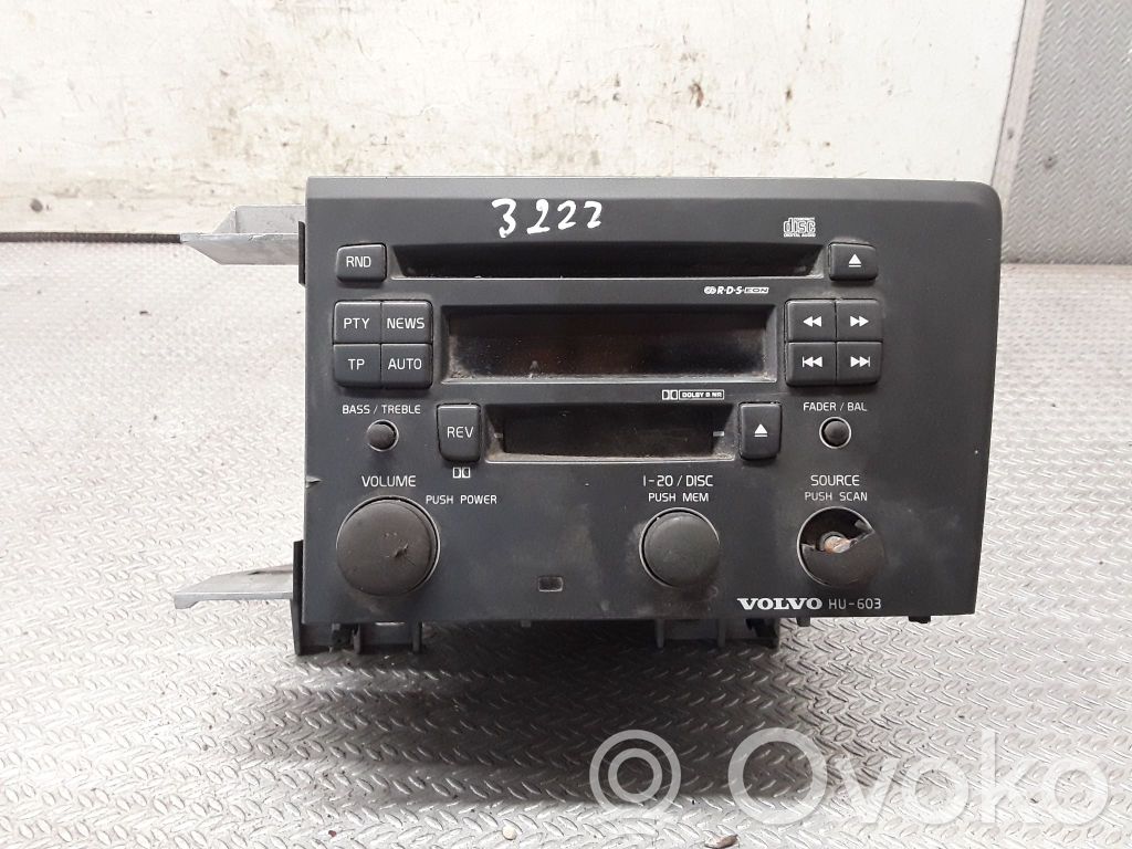 Volvo S60 Unitate principală radio/CD/DVD/GPS 