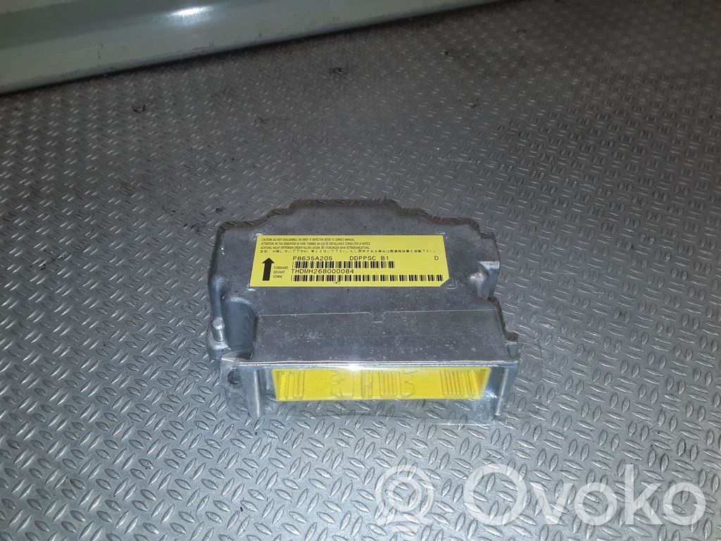 Airbag control unit/module   P8635A205