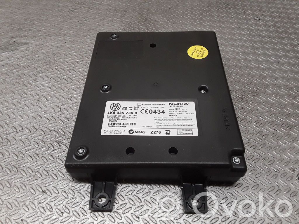 Volkswagen PASSAT B6 Bluetooth control unit module 