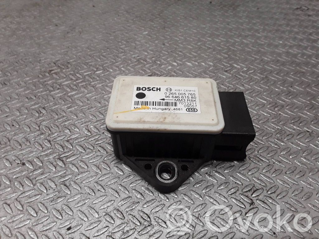 ESP acceleration yaw rate sensor   0265005765,9664661580