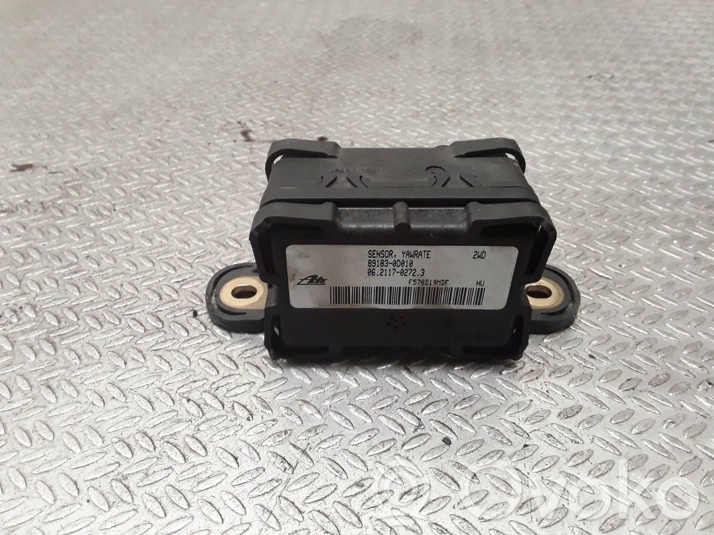 Toyota Yaris ESP acceleration yaw rate sensor 