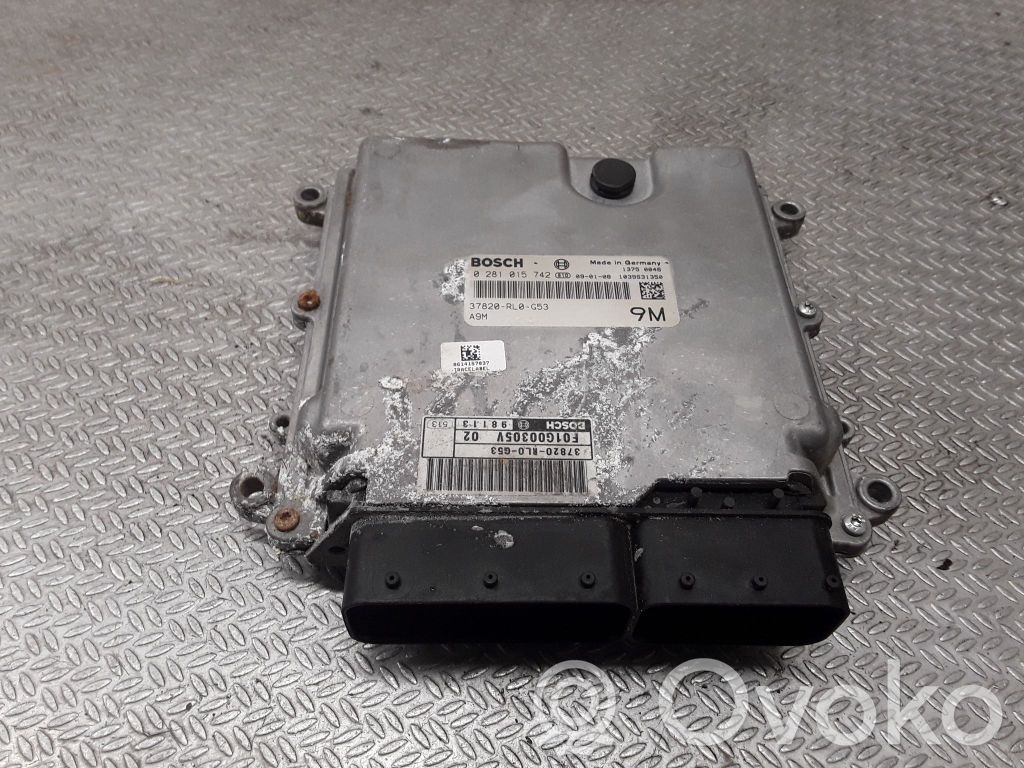 Honda Accord Engine control unit/module 