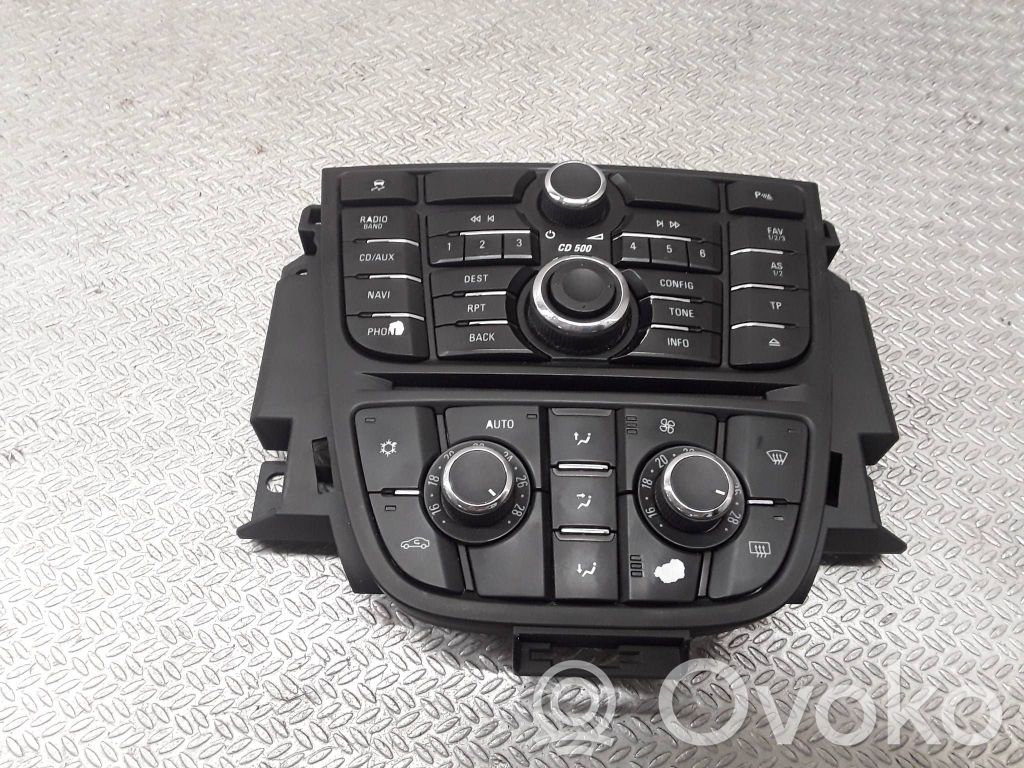 Opel Astra J Radio/CD/DVD/GPS head unit 