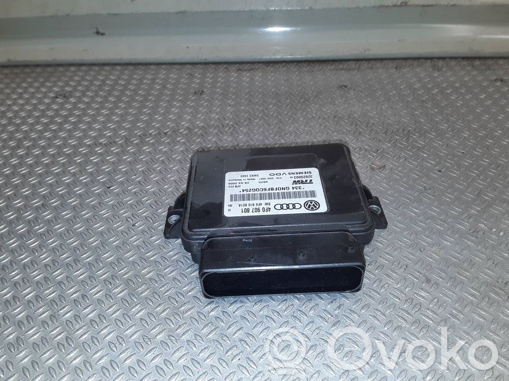 Audi A6 S6 C6 4F Module de commande de frein à main 