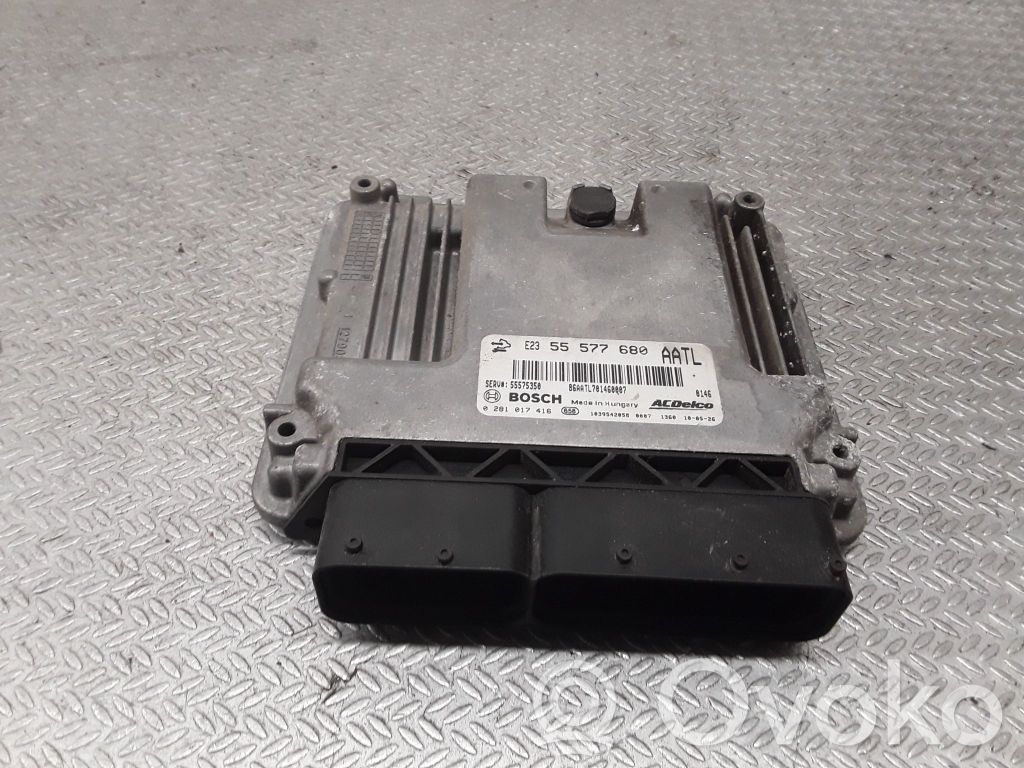 Opel Astra J Engine control unit/module 