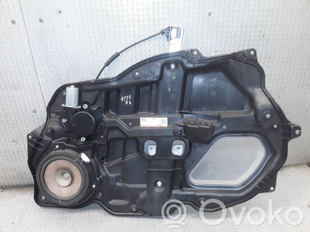 Mazda 2 Regulador de puerta delantera con motor 
