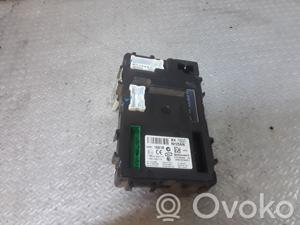 Módulo de confort/conveniencia   284B11681R
