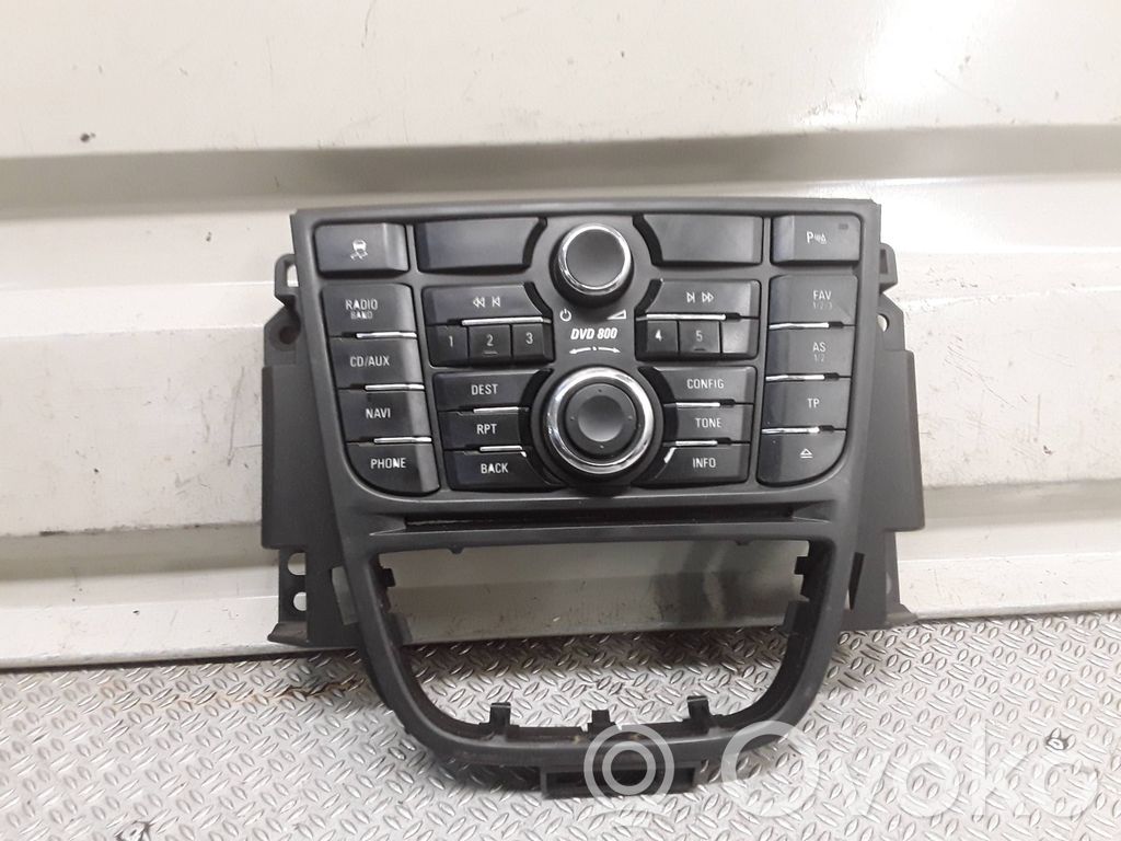 Opel Astra J Head unit multimedia control 