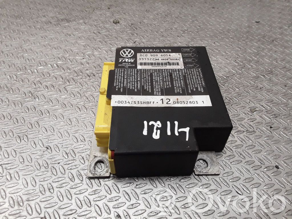 Airbag control unit/module   3C0909605A