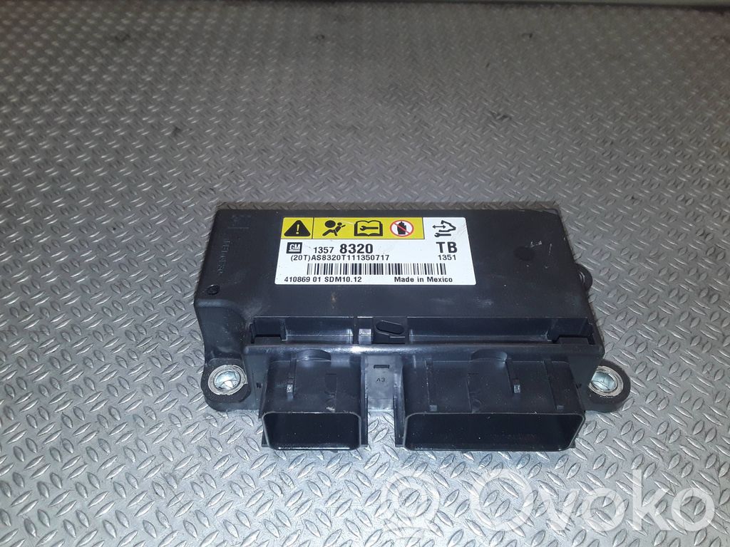 Opel Insignia A Unitate/modul de comandă airbaguri 
