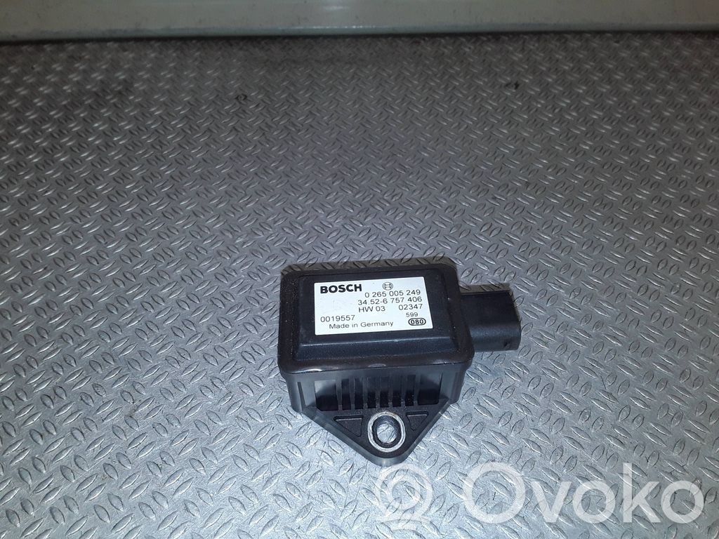 BMW 7 E65 E66 ESP (elektroniskās stabilitātes programmas) sensors (paātrinājuma sensors) 