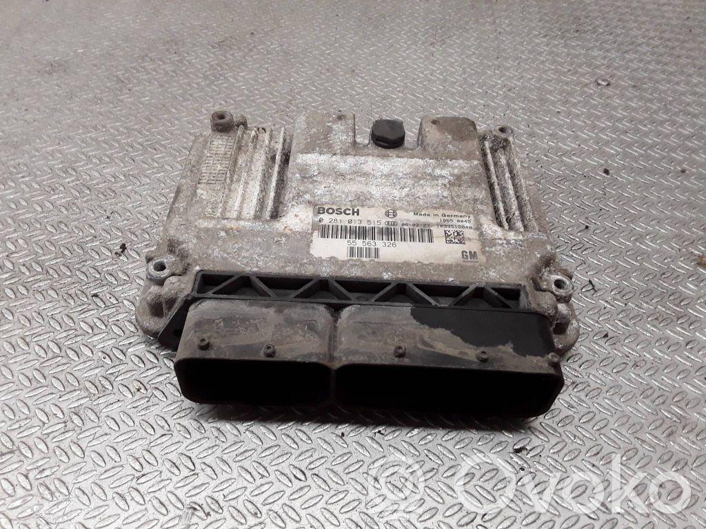 Engine control unit/module   0281013515,55563326,1039S15048