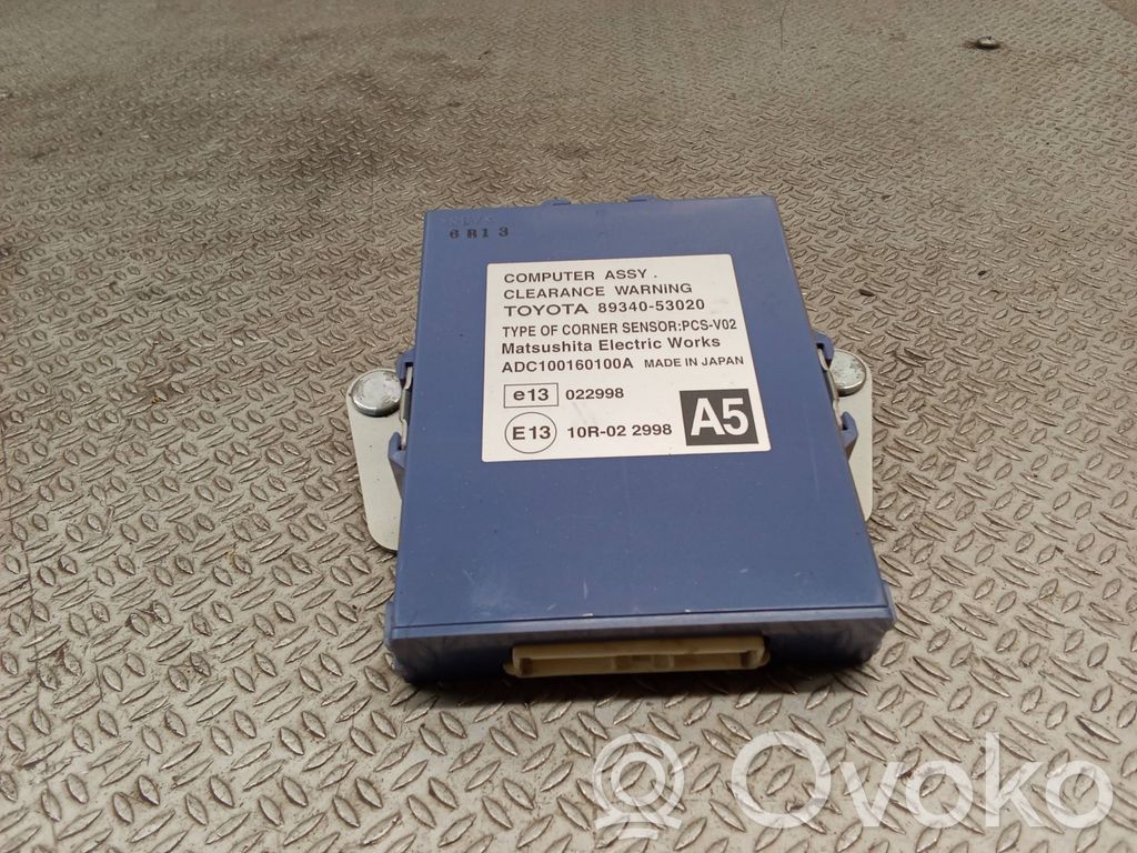Pysäköintitutkan (PCD) ohjainlaite/moduuli   8934053020