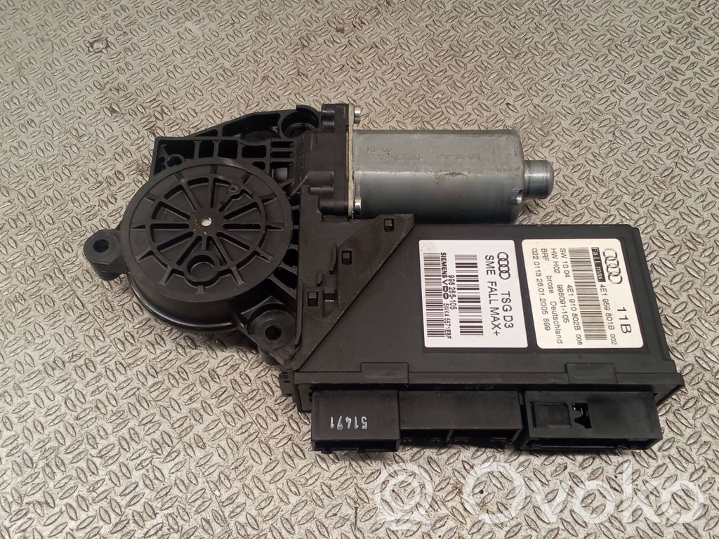 Motor del regulador de la ventanilla de la puerta delantera   4E1959801B,4E1910802B
