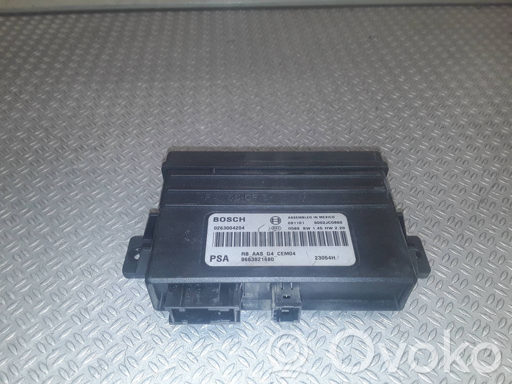 Peugeot 308 Centralina/modulo sensori di parcheggio PDC 