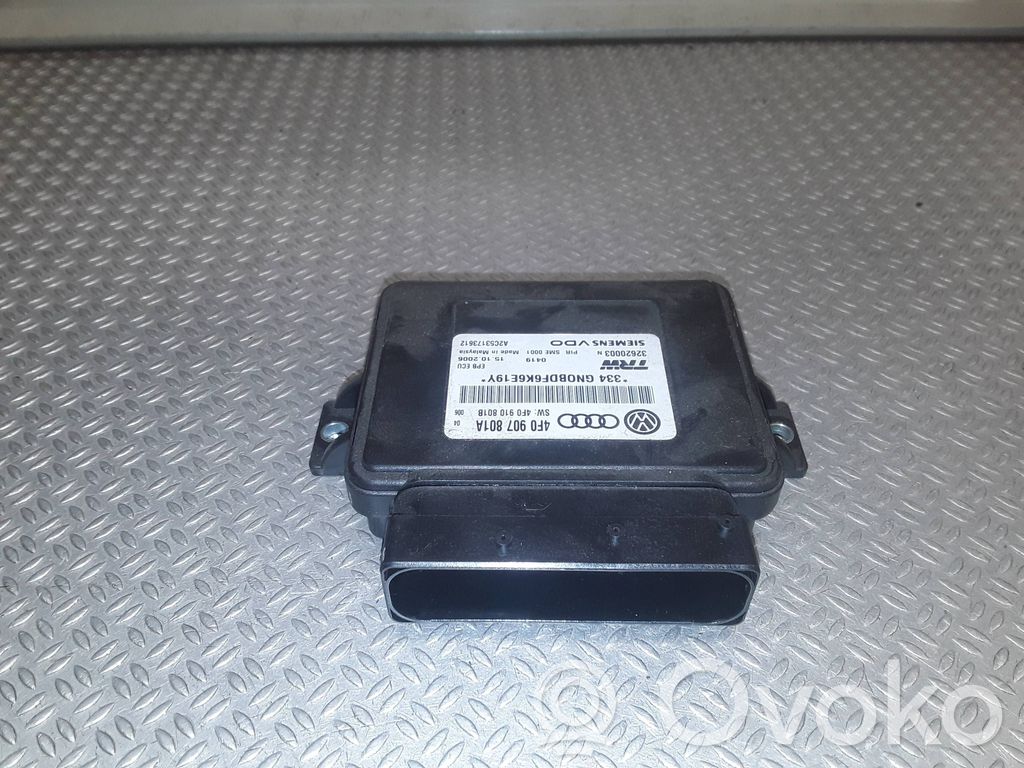 Hand brake control module   4F0907801A,4F0910801B