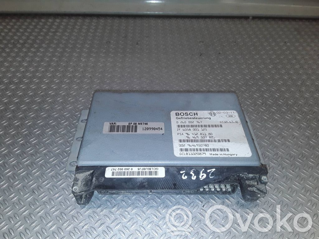 Gearbox control unit/module   0260002767,9646950780