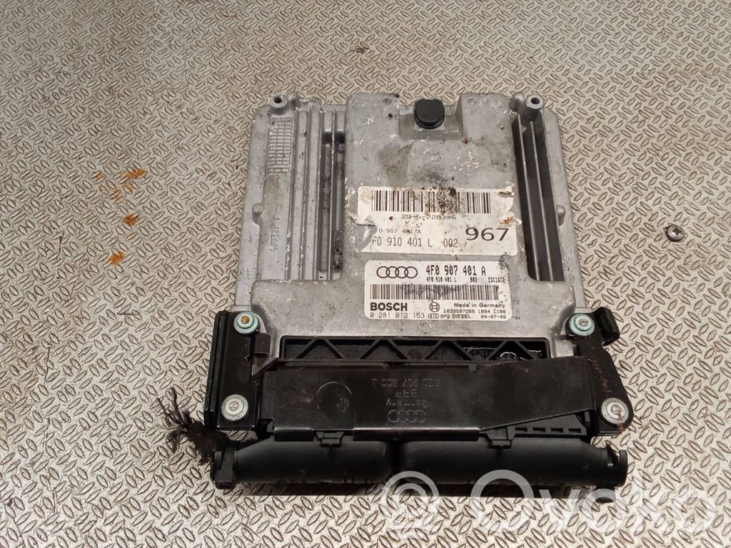 Engine control unit/module   4F0907401A,4F0910401L,0281012153