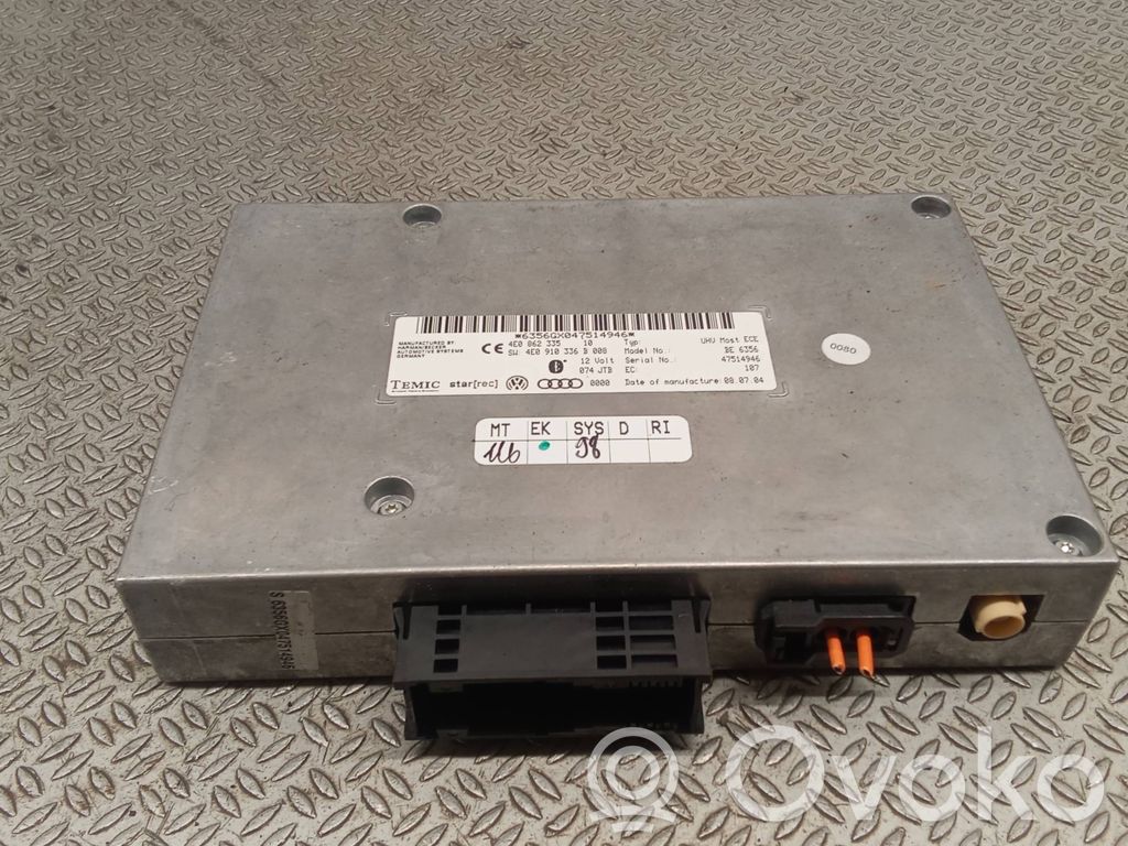 Audi A6 S6 C6 4F Bluetooth modulis 