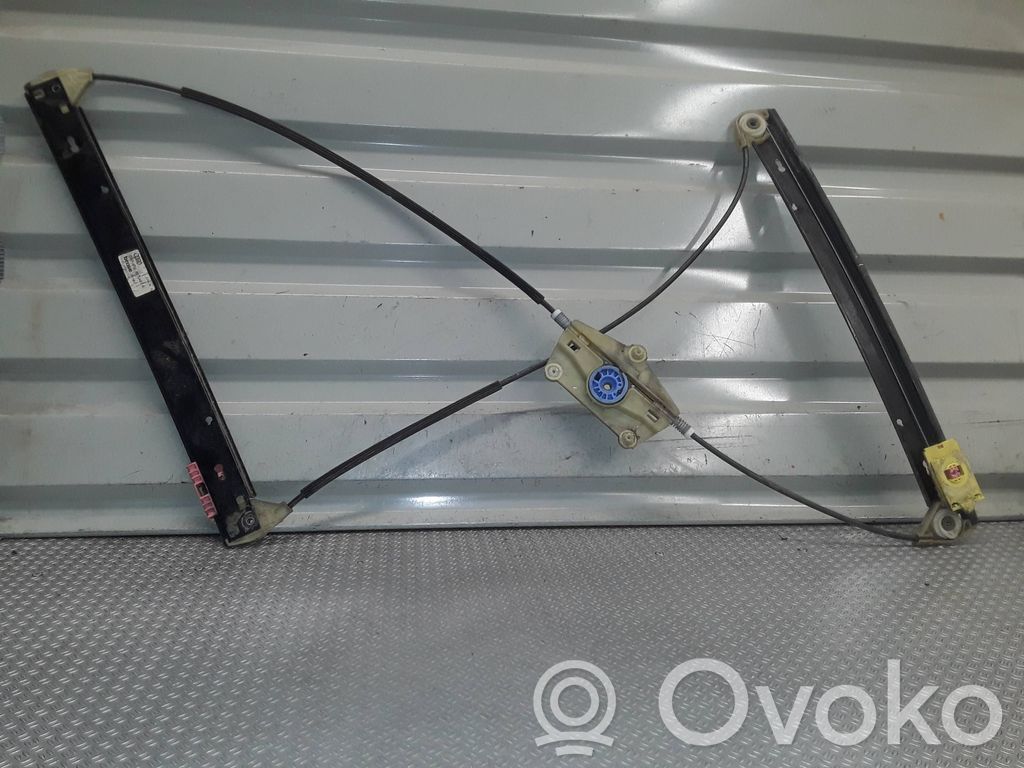 Audi A6 S6 C6 4F Meccanismo di sollevamento del finestrino anteriore senza motorino 