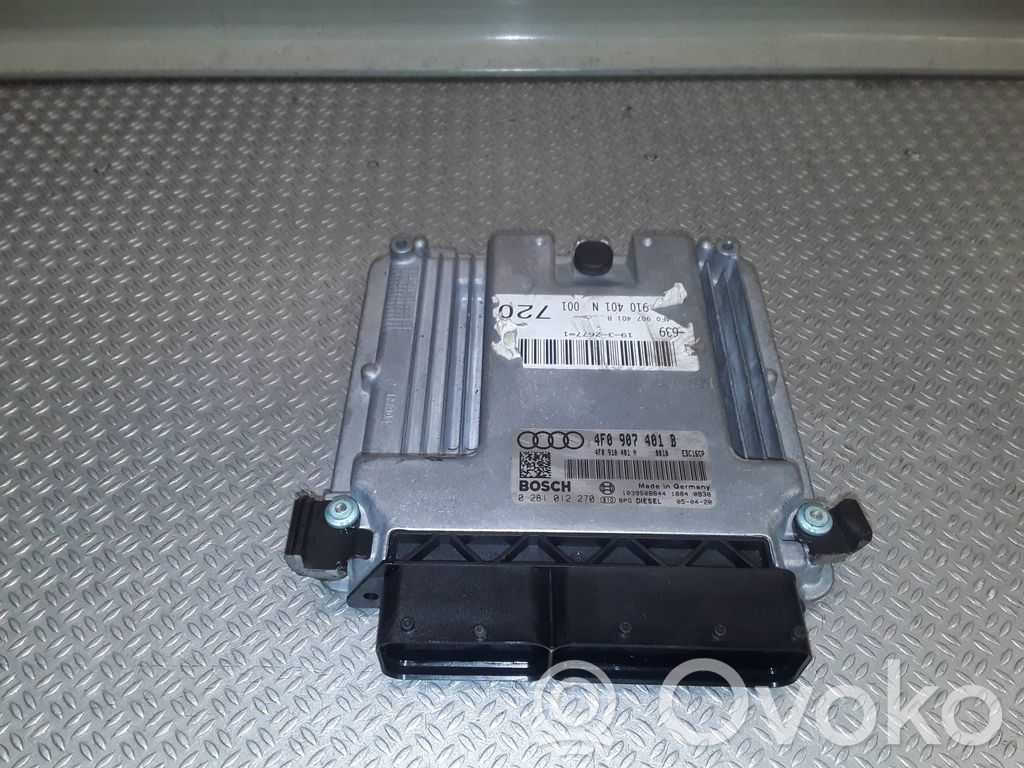 Engine control unit/module   4F0907401B,4F0910401N,0281012270