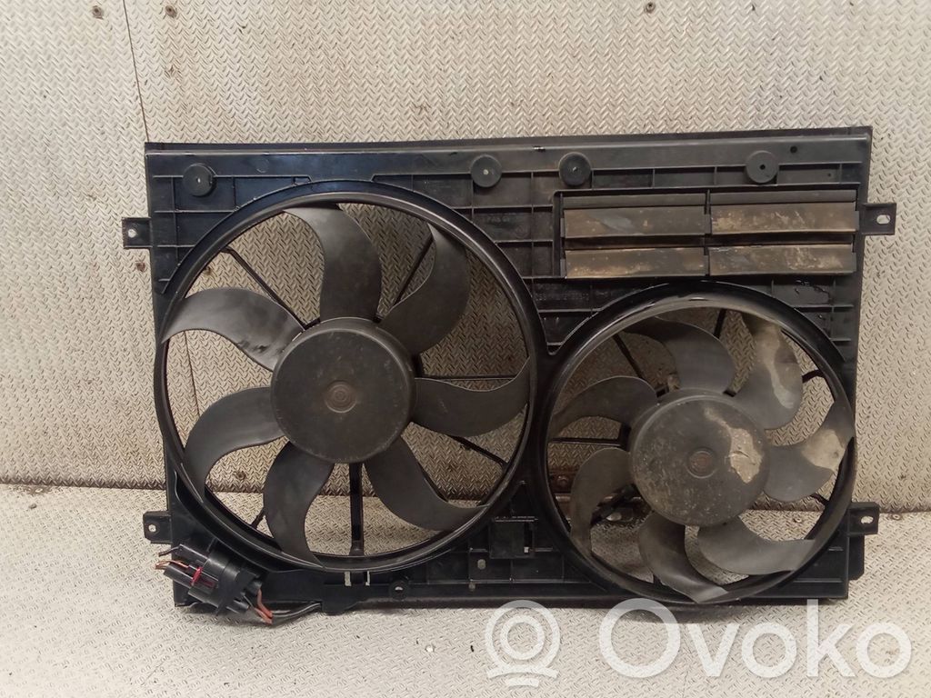 Volkswagen PASSAT B6 Ventilator electric răcire radiator 