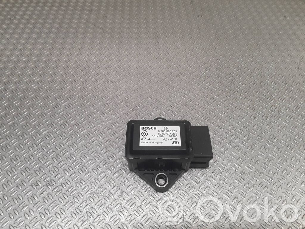 Sensor ESP de aceleración de frecuencia del intermitente   0265005259,8200074266