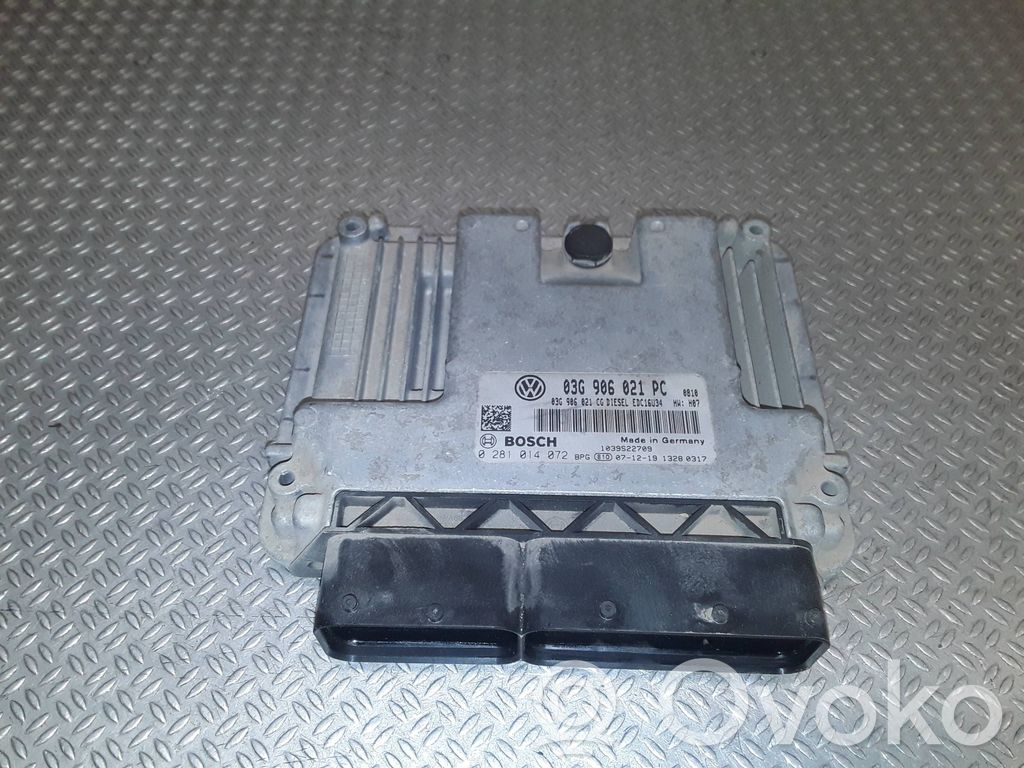 Volkswagen Caddy Engine control unit/module 