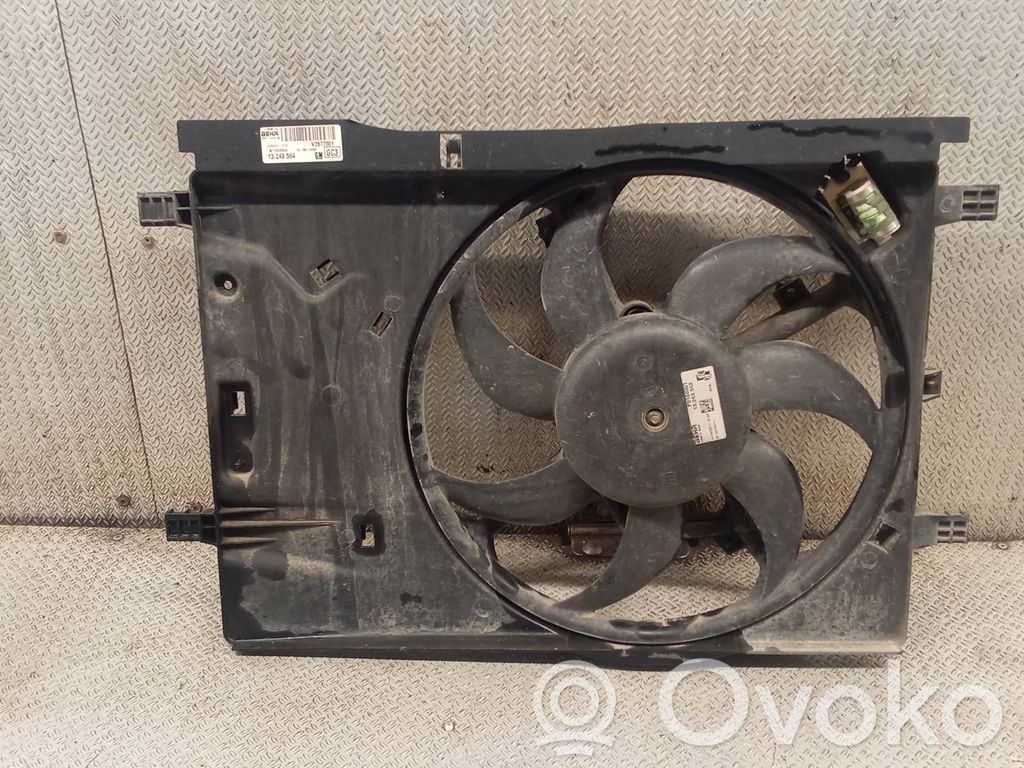 Opel Corsa D Elektrinis radiatorių ventiliatorius 