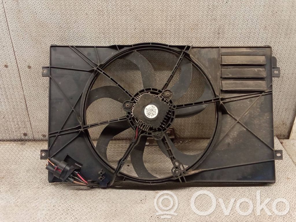 Volkswagen PASSAT B6 Ventilatore di raffreddamento elettrico del radiatore