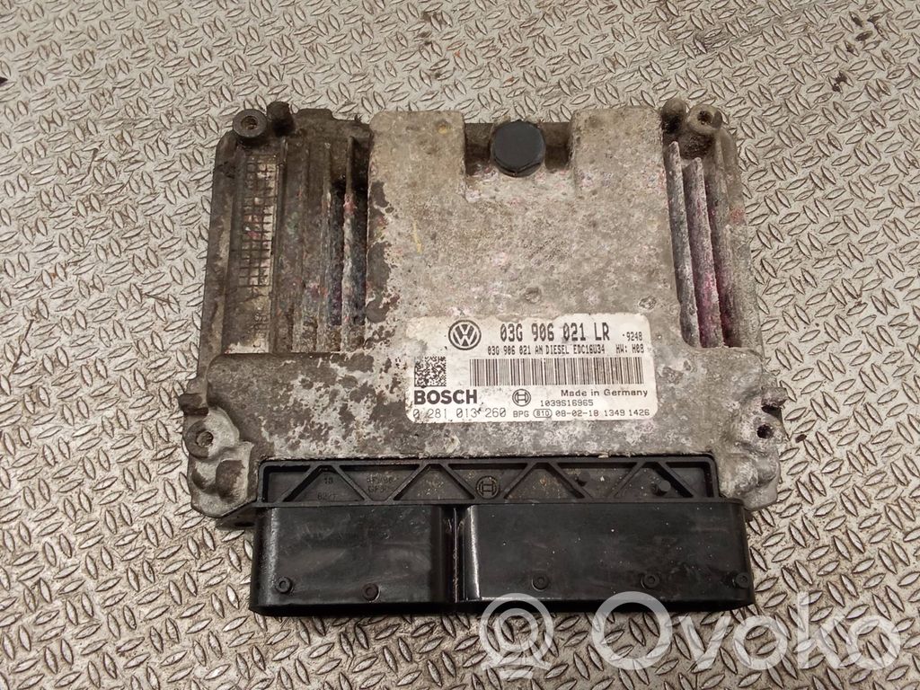Unitate/modul de control motor   03G906021LR,03G906021AN