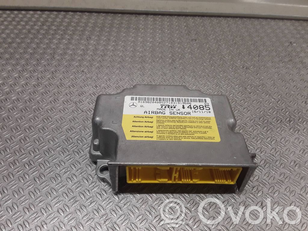 Centralina/modulo airbag   A1698204085