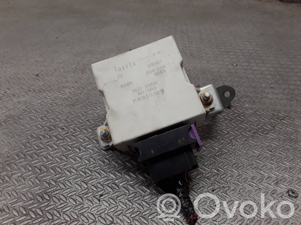 Toyota Avensis T250 Releu ștergătoare 