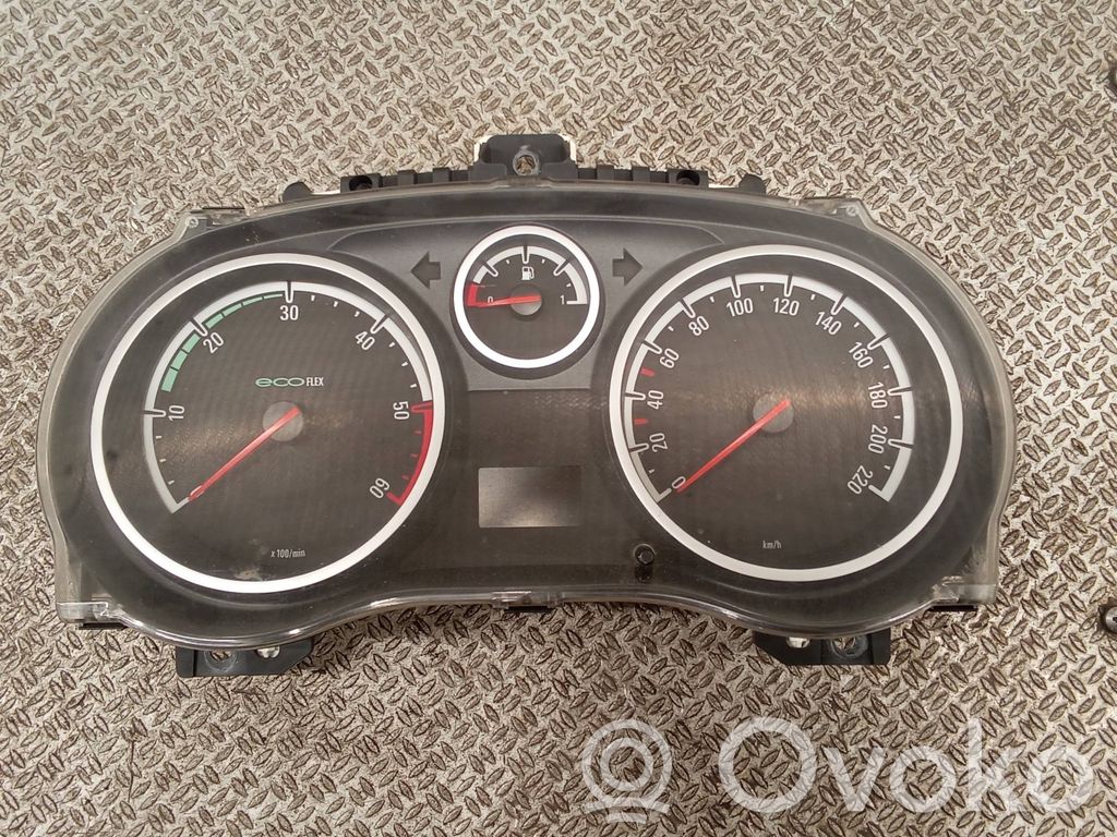 Opel Corsa D Speedometer (instrument cluster) 