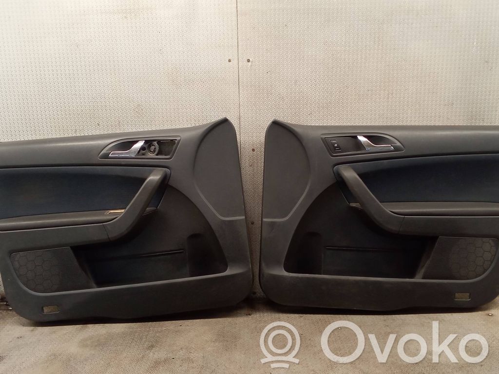 Door card panel trim set
