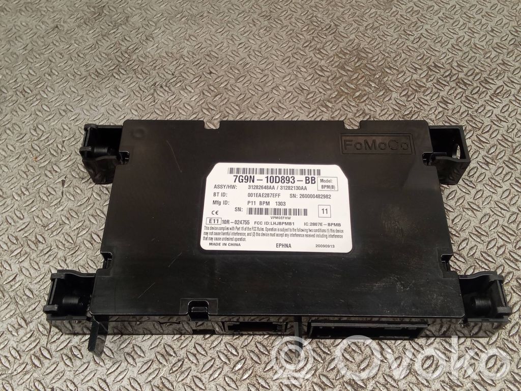 Модуль «Bluetooth»   7G9N10D893BB,31282648AA,31282130AA