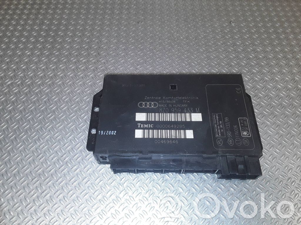 Comfort/convenience module   8Z0959433M