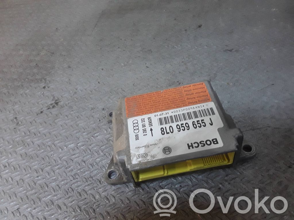 Module de contrôle airbag   8L0959655J,0285001352