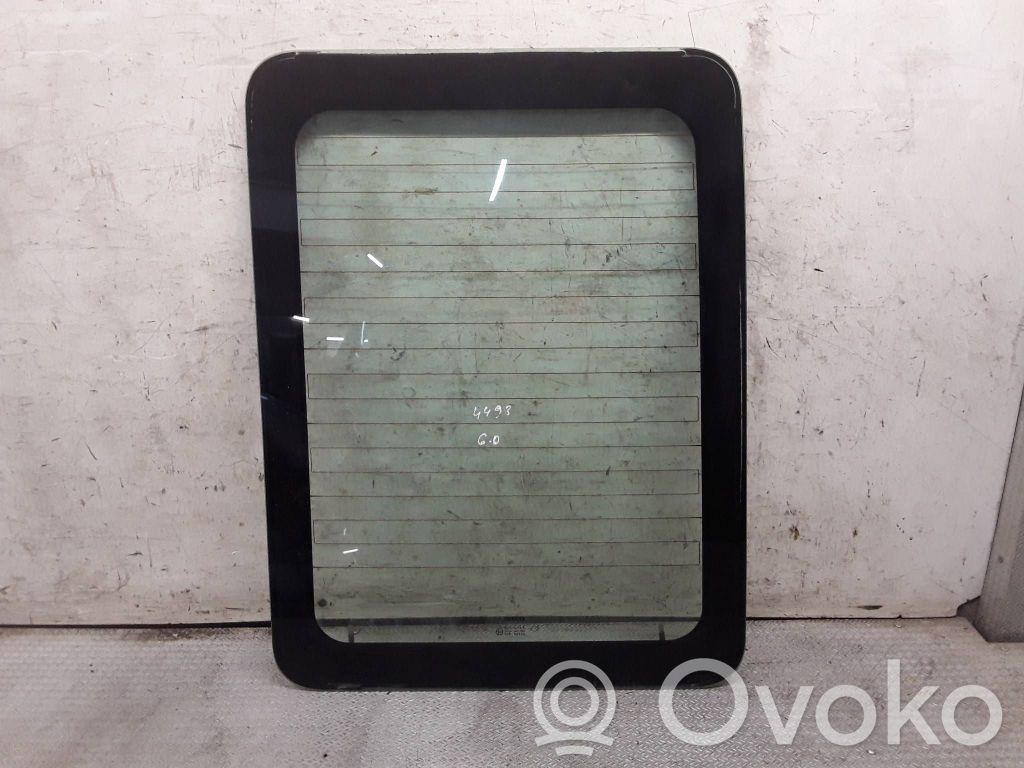 Loading door trunk window/glass