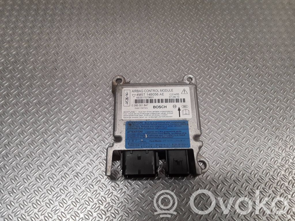 Module de contrôle airbag   4M5T14B056AE,0285001847