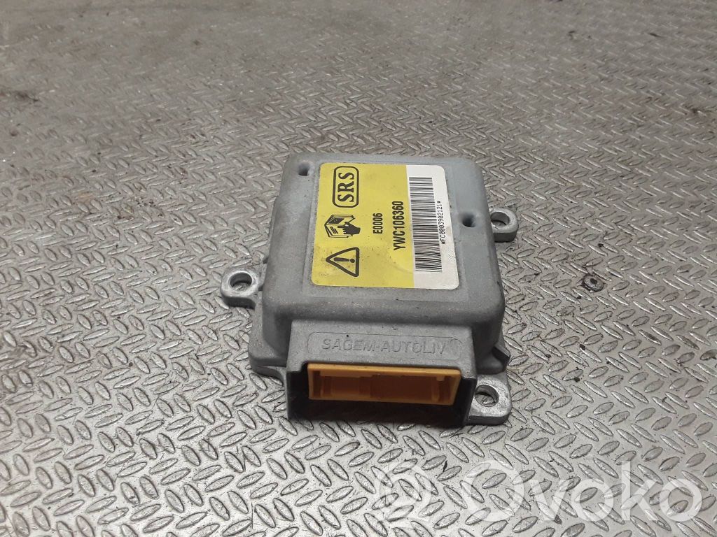 Airbag control unit/module   E0006,YWC106360,FC0003902121