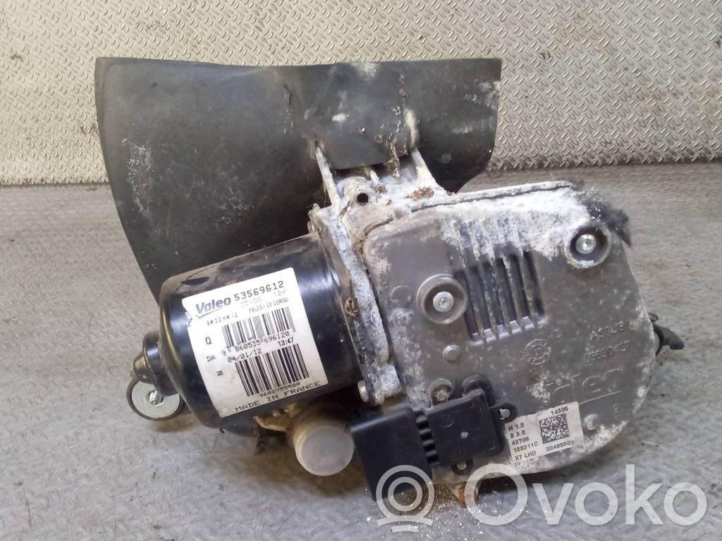 Citroen C5 Mechanizm i silniczek wycieraczek szyby przedniej / czołowej 