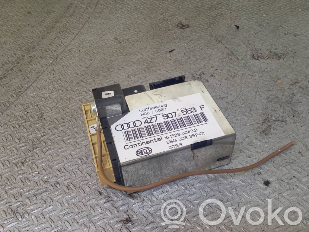 Audi A6 Allroad C5 Module de commande suspension pneumatique arrière 