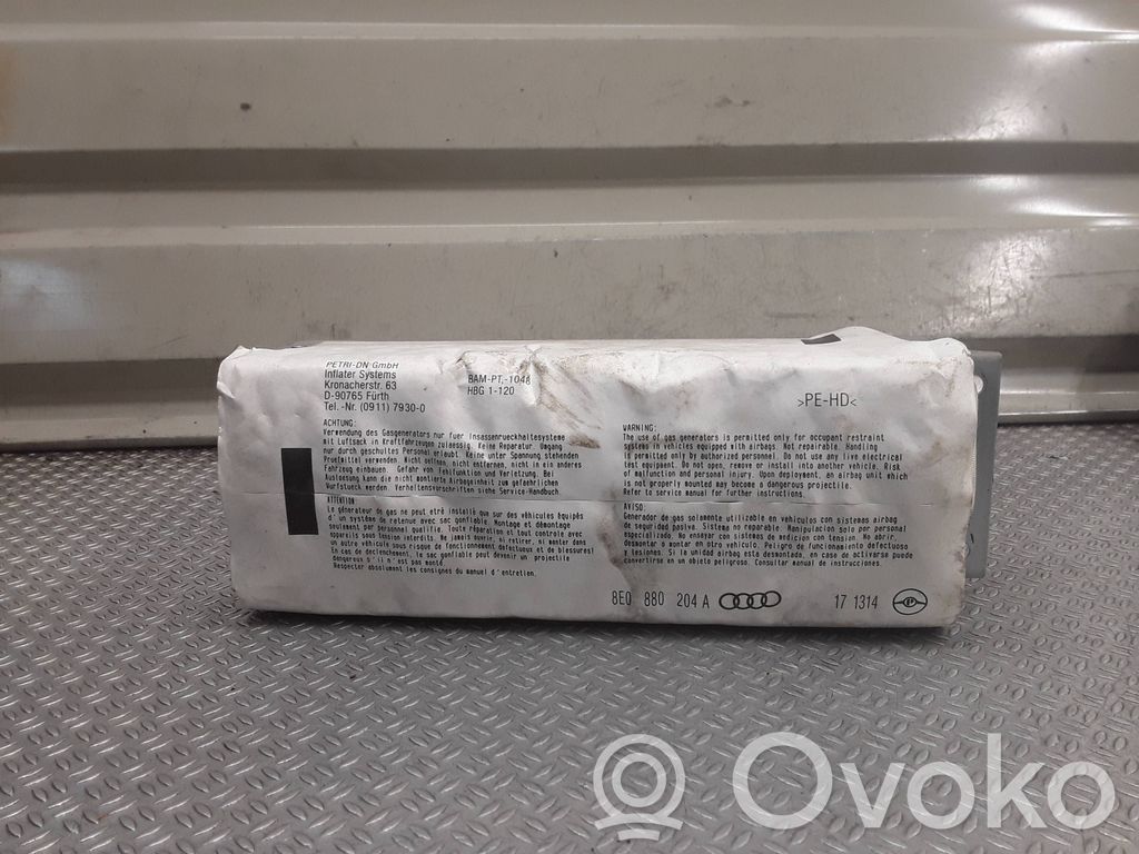 Audi A4 S4 B6 8E 8H Poduszka powietrzna Airbag pasażera 