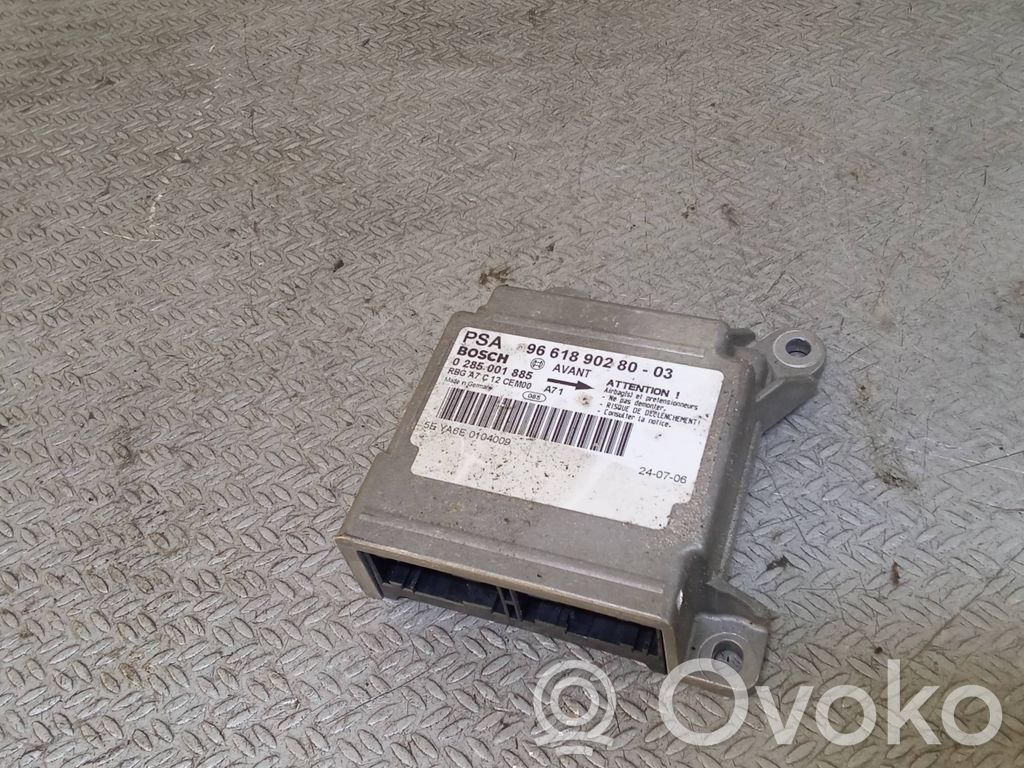 Peugeot 207 Unidad de control/módulo del Airbag 