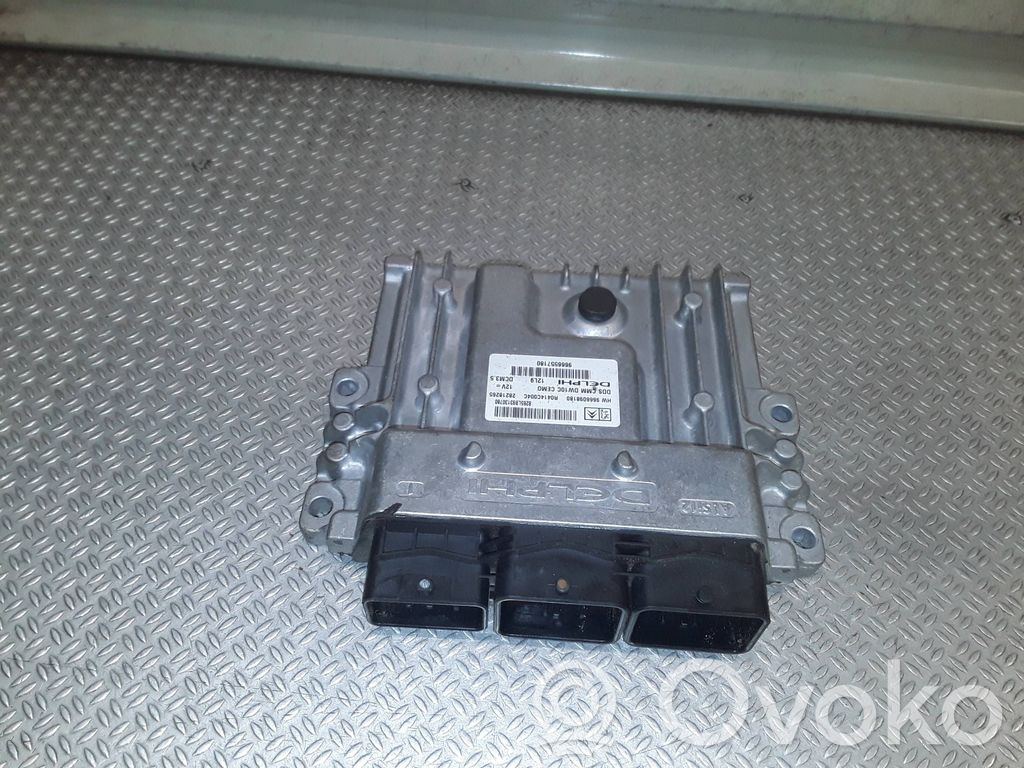 Engine control unit/module   9666557180,9666098180