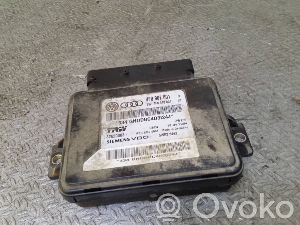 Modul de control frână de mână   4F0907801