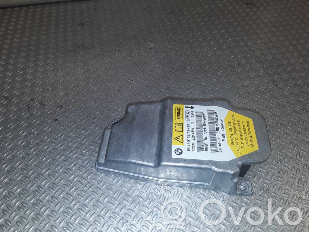 Turvatyynyn ohjainlaite/moduuli   9118749,31911874901W,2204391,06B275MA0525F