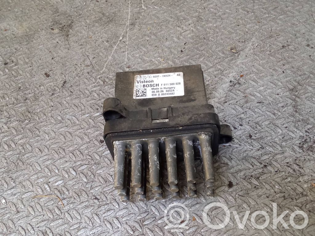 Motor aerotermă/rezistor ventilator   6G9T19E624AD,F011500028